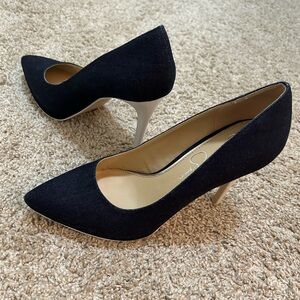 Jessica Simpson Denim Heels